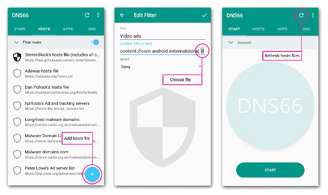 برنامه حذف تبلیغات اندروید بدون روت