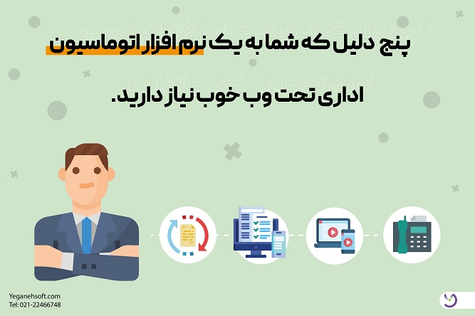 نرم افزار اتوماسیون اداری تحت وب یگانه
