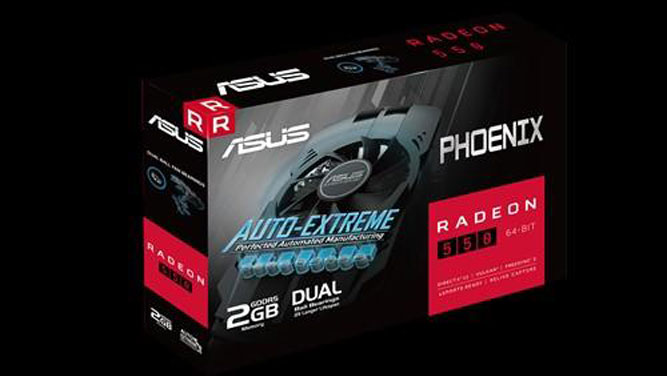 کارت گرافیک radeon 550