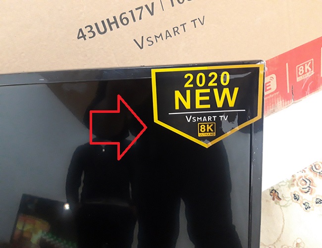 اسکن بارکد تلویزیون ال جی