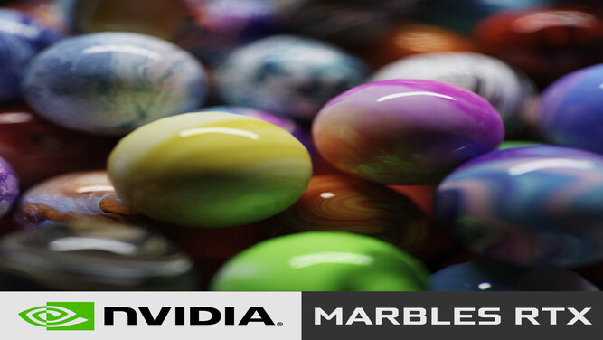 بازی marbles nvidia