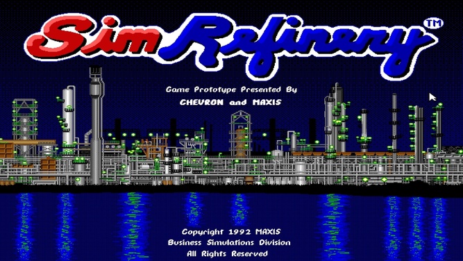 بازی oil refinery