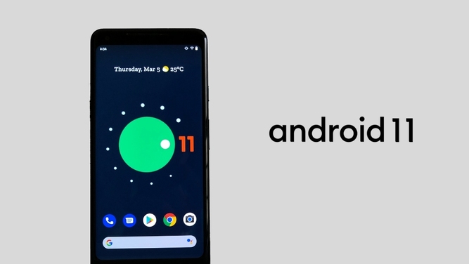 انتشار اندروید 11 برای گوشی پیکسل گوگل