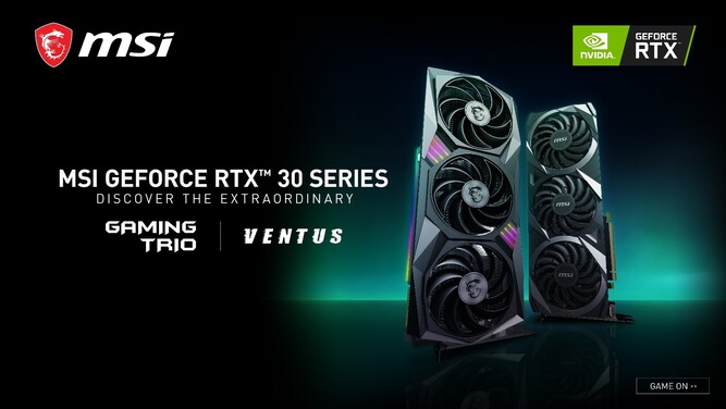 کارت گرافیک جدید msi rtx 30