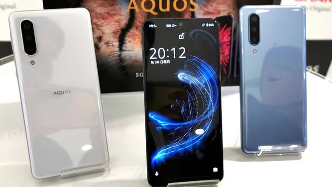 معرفی گوشی های 5g شارپ