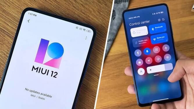 آپدیت miui 12 برای گوشی های شیائومی