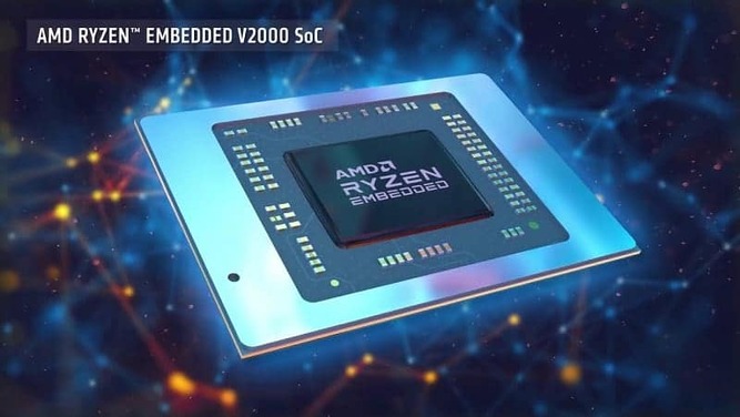 معرفی چیپست های amd ryzen embedded v2000