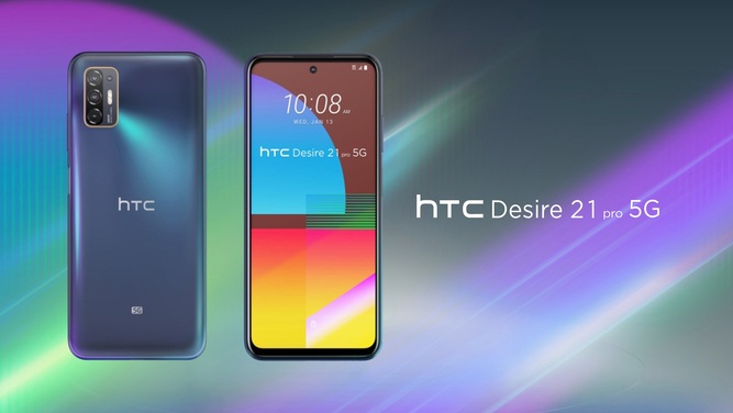 معرفی و قیمت گوشی htc desire 21 pro 5g