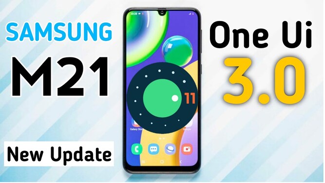 بروزرسانی one ui 3.0 و اندروید 11 برای گلکسی m21