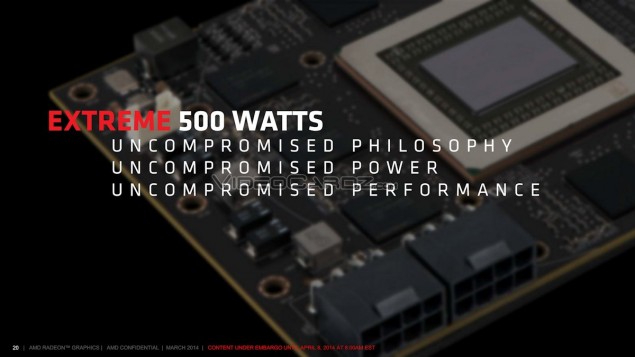 AMD-Radeon-R9-295X2 Presentation 500W-635x357
