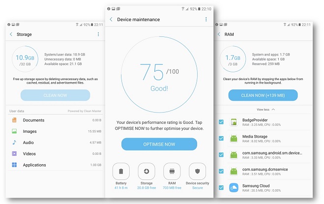 Device Maintenance