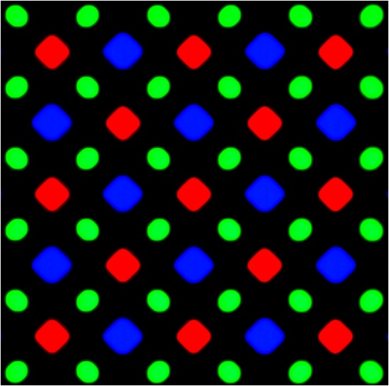 Diamond PenTile Structure