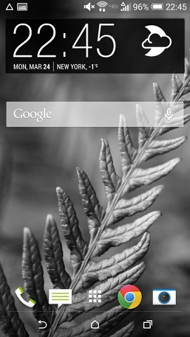 HTC One M8 Home Screen