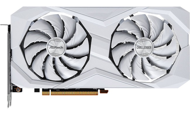 معرفی کارت گرافیک RX 6600 Challenger با رنگ سفید از برند ASRock