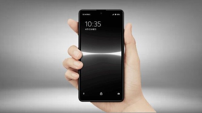 معرفی گوشی xperia ace iii سونی با تصویری از طراحی نمایشگر