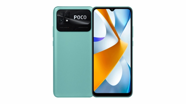 رنگ سبز گوشی POCO C40