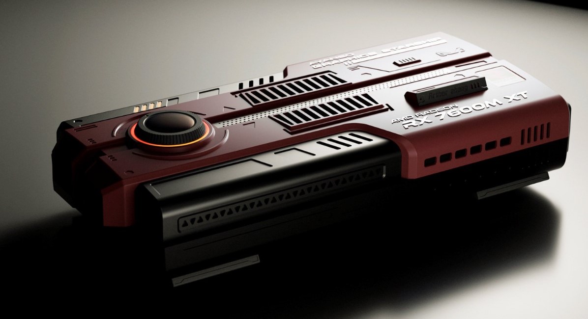 معرفی کارت گرافیک اکسترنال Radeon RX 7600M XT